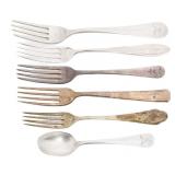 WWII GERMAN HEER & LUFTWAFFE OFFICER FLATWARE