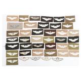 WWII USAAF QUALIFICATION WINGS CLOTH INSIGNIA