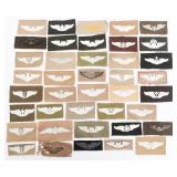 WWII USAAF QUALIFICATION WINGS CLOTH INSIGNIA