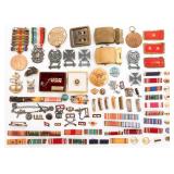 WWI - WWII US ARMED FORCES MEDALS & INSIGNIA
