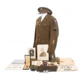 WWII US ARMY NAMED BRONZE STAR & BROTHERS GROUP