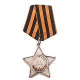 WWII SOVIET SILVER ORDER OF GLORY 3rd CLASS TYPE 2