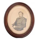 CIVIL WAR NAMED OFFICER FRAMED PORTRAIT
