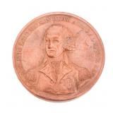 BRITISH NAVY BATTLE OF THE NILE BRONZE MEDAL