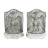 20th C. US FEDERAL EAGLE BOOKENDS