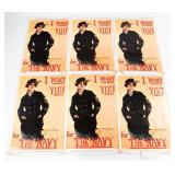 US NAVY "I WANT YOU FOR THE NAVY" POSTER PRINTS