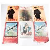 US NAVY & ARMY RECRUITING POSTER PRINTS