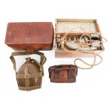 WWII IMPERIAL JAPANESE ARMY FIELD TELEPHONE & GEAR