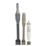 WWII US & GERMAN ANTI TANK & MORTAR INERT ROUNDS