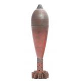 WWII GERMAN 81mm MORTAR ROUND