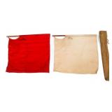 WWII IMPERIAL JAPANESE NAVY SIGNAL FLAGS & BAG