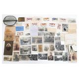 SPAN-AM WAR - WWI US & FRENCH POSTCARD PHOTOS