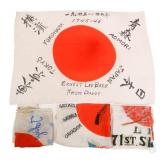 POST WWII US OCCUPATION OF JAPAN TOUR FLAGS