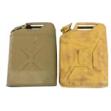 WWII US & GERMAN ARMY JERRY CANS