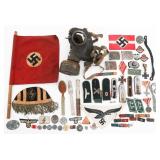 WWII - COLD WAR GERMAN INSIGNIA & GAS MASK BONANZA
