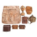 WWII IMPERIAL JAPANESE ARMY GAS MASK & FIELD GEAR