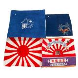WWII - POST WAR JAPANESE VETERAN ASSOC & SUN FLAGS
