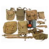 WWII US ARMED FORCES FIELD GEAR & FIELD STOVE