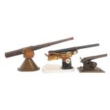 20th C. BRASS NAVAL GUN MODELS