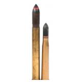 WWII US M22 57mm & M26 76mm ARTILLERY ROUNDS