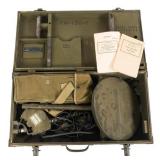 WWII US ARMY SIGNAL CORPS SCR-625-C MINE DETECTOR
