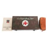 WWII GERMAN HEER VEHICLE FIRST AID KIT