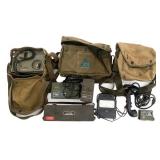 WWII US ARMY SIGNAL CORPS RM-29 & ELECTRONIC GEAR