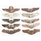WWII USAAF STERLING 3' QUALIFICATION WINGS