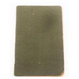 WWI IMPERIAL RUSSIAN SOLDIER'S PAY BOOK