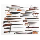 20th C. DAGGERS & KNIVES