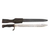 IMPERIAL GERMAN M1898/05 SAWBACK BUTCHER BAYONET