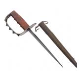 WWI US AEF MODEL 1917 TRENCH KNIFE by LF & C