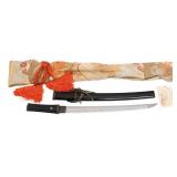 17th C. JAPANESE WAKIZASHI - TSUDA OMI NO KAMI