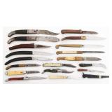 EARLY 20th C. FOLDING POCKET KNIVES