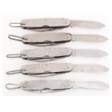 COLD WAR US ARMY CAMILLUS FOLDING POCKET KNIVES