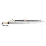 19th C. US SILVER HILT EAGLE HEAD DRESS SWORD
