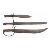 19th C. - WWI WORLD MILITARY DUG EDGED WEAPONS