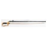 ARGENTINIAN OFFICER PRESENTATION SWORD & SCABBARD