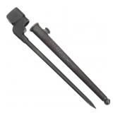 BRITISH No 4 MkI SPIKE BAYONET WITH SCABBARD