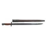 WWI BRITISH P1907 BAYONET WITH SCABBARD