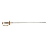 CIVIL WAR US M1840 NCO SWORD by C. ROBY