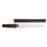 IMPERIAL JAPANESE SIGNED TANTO WITH SAYA