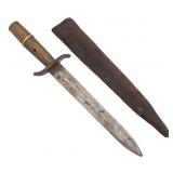 CIVIL WAR BATTLE OF GETTYSBURG RECOVERED KNIFE