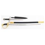 REENACTOR USN SWORD & DAGGER
