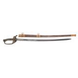 CIVIL WAR US M1850 STAFF & FIELD OFFICER SWORD