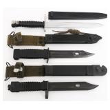 COLD WAR SWISS M1957 & WEST GERMAN KCB-77 BAYONETS