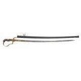 POST-WWI GERMAN PRESENTATION SWORD WITH SCABBARD