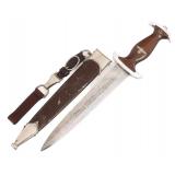 WWII GERMAN SA TRANSITIONAL DAGGER by HENCKELS