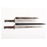 BRAZILIAN M1924/49 & YUGOSLAVIAN M1924 BAYONETS