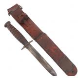WWII US M3 KNIFE by RC CO 1943 WITH M6 SHEATH